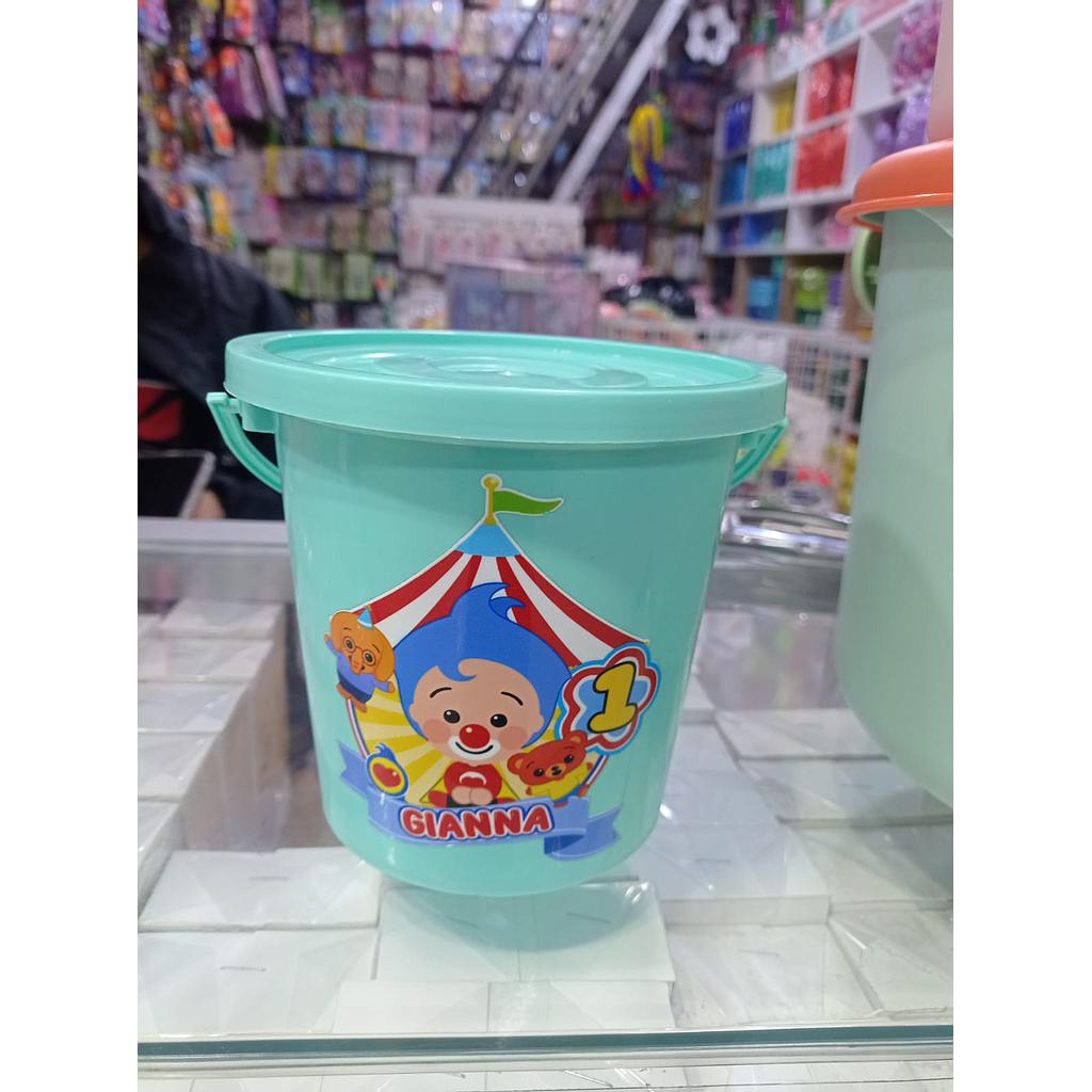 BALDES PERSONALIZADOS DE 1LTR X1PCS